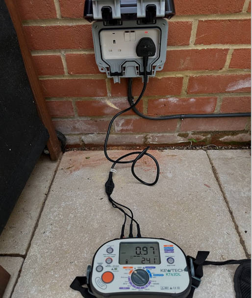External Power for Outside Sockets in Flitwick