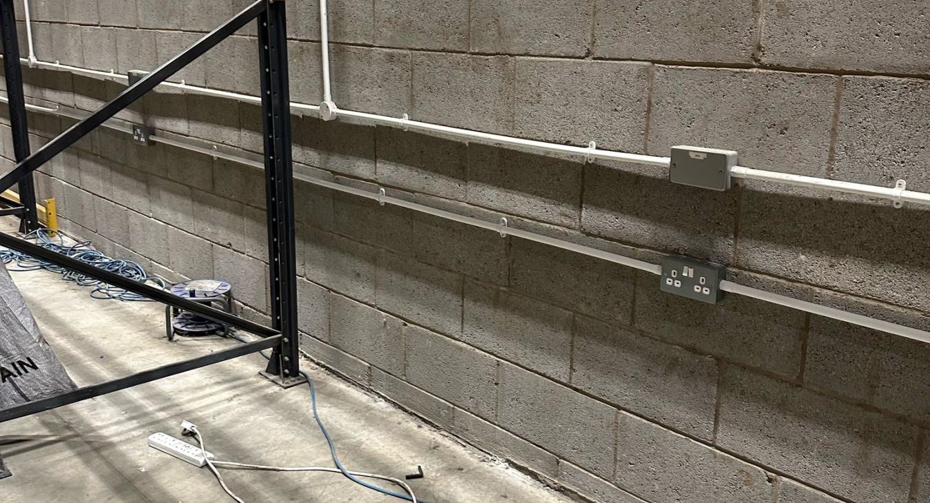Industrial Socket Install in Bedford for Viovet - NRG Electrical Installation services