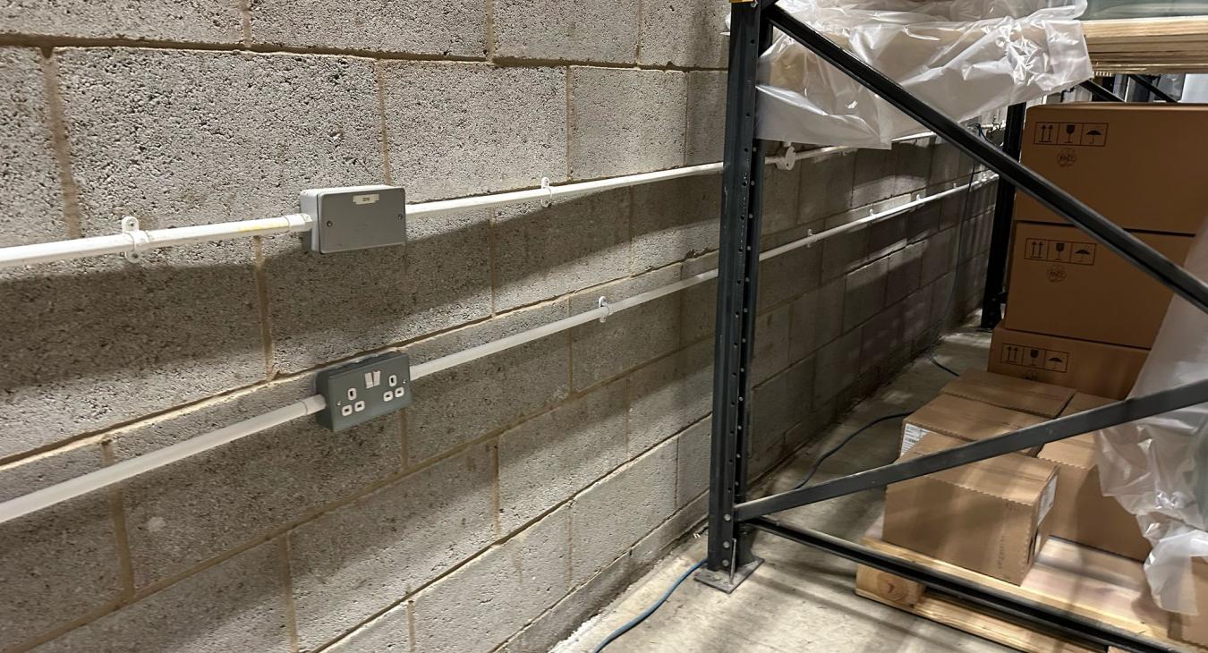Industrial Socket Install in Bedford for Viovet - NRG Electrical Installation services