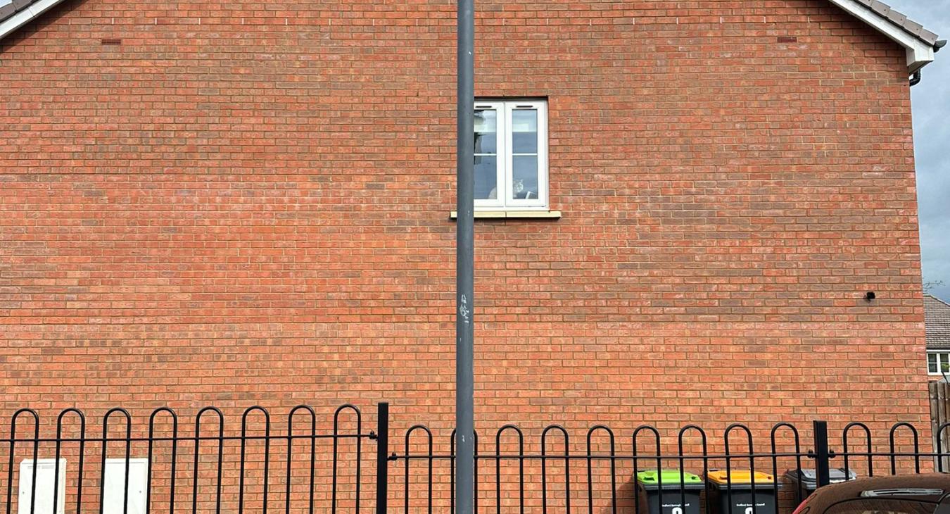  Lamp post head replacement by NRG Electrical Bedford 