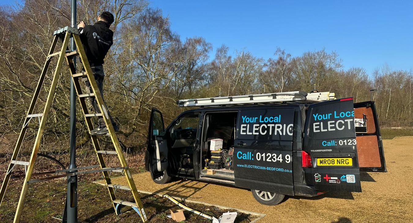Clophill Nature Reserve - CCTV & Outdoor Lighting Project🌿