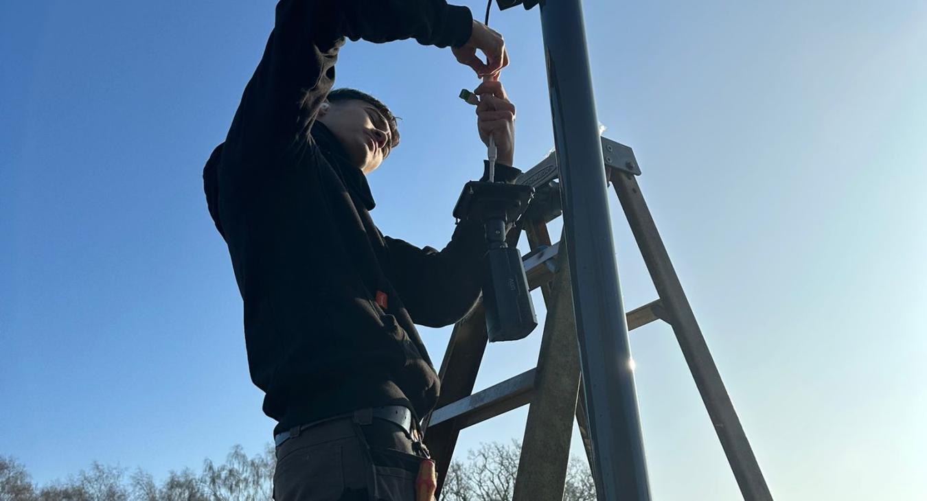 Clophill Nature Reserve - CCTV & Outdoor Lighting Project🌿