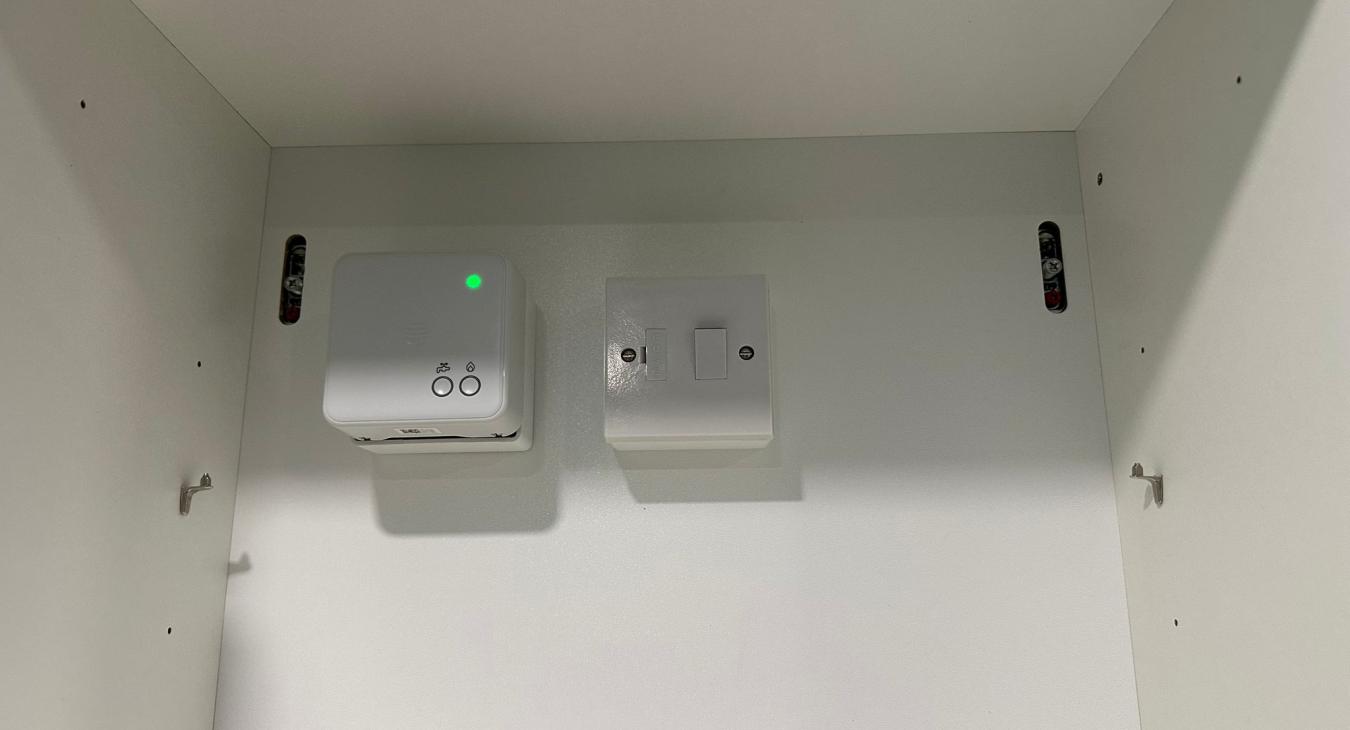 Hive Smart Thermostat Installed in Wixams