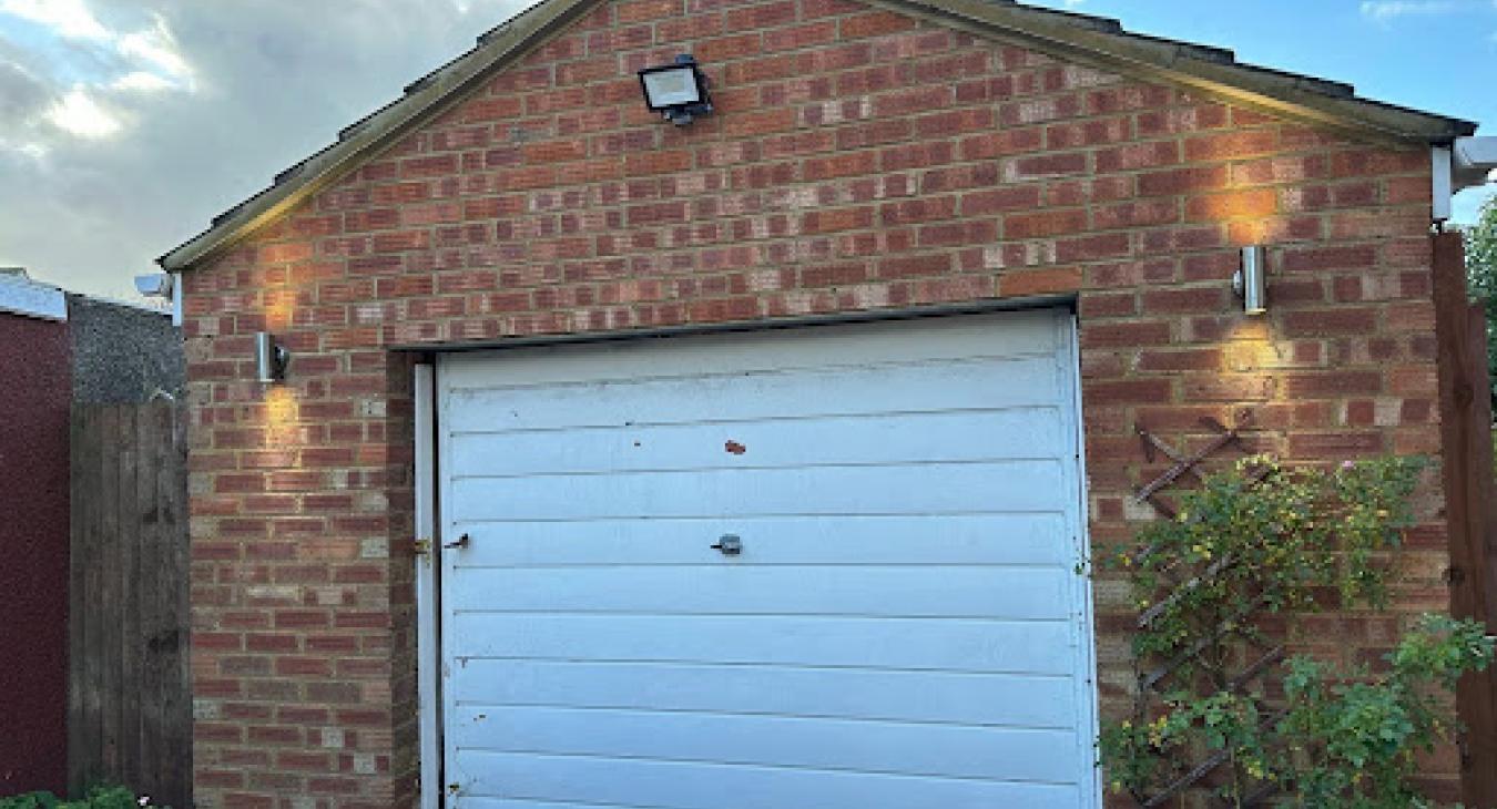 Garage outdoor lighting installed by NRG Electrical