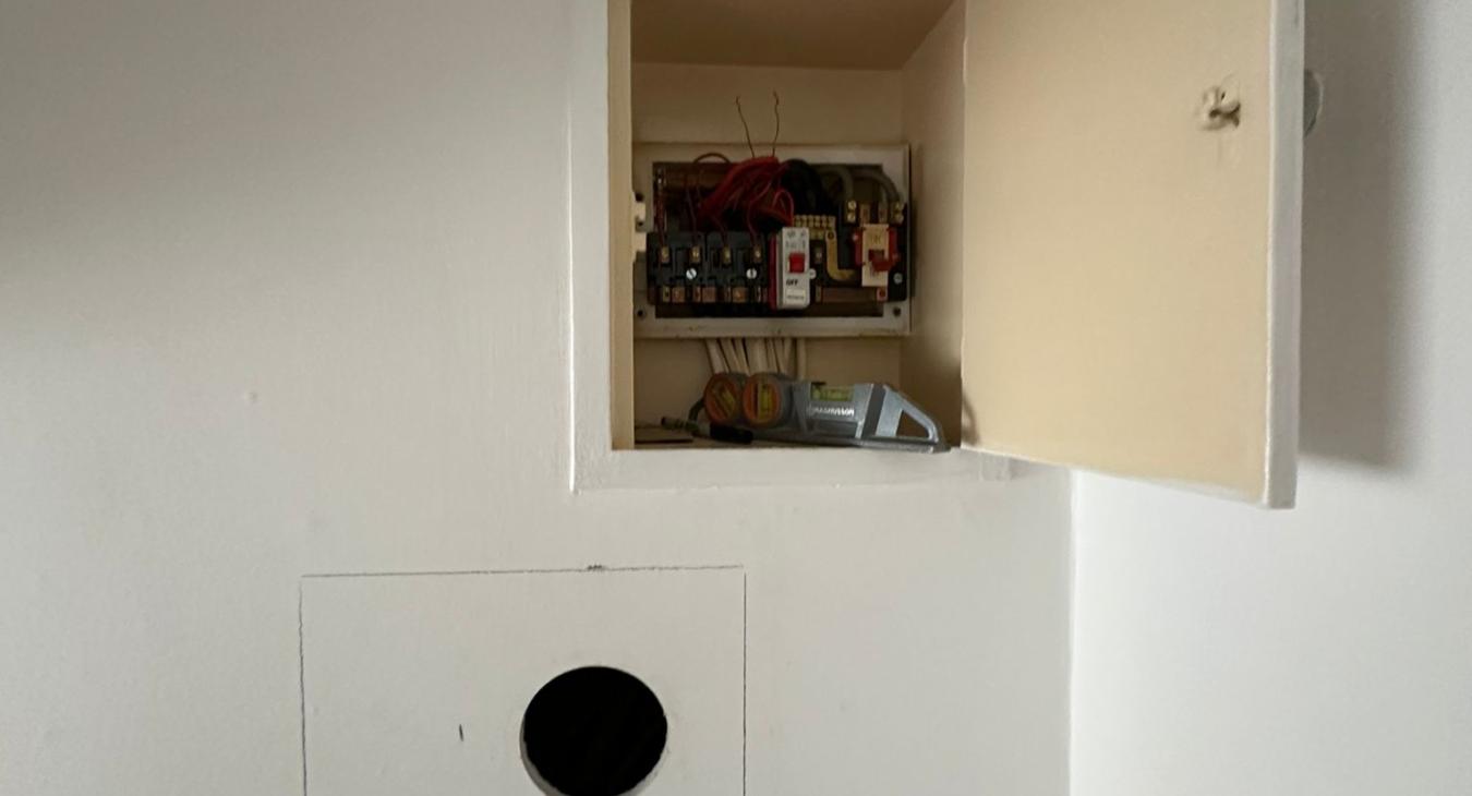 Flush Mounted Consumer Unit, Bedford