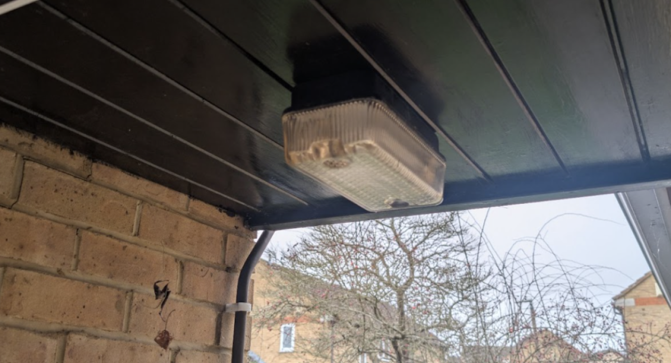 Porch Light Upgrade in Milton Keynes