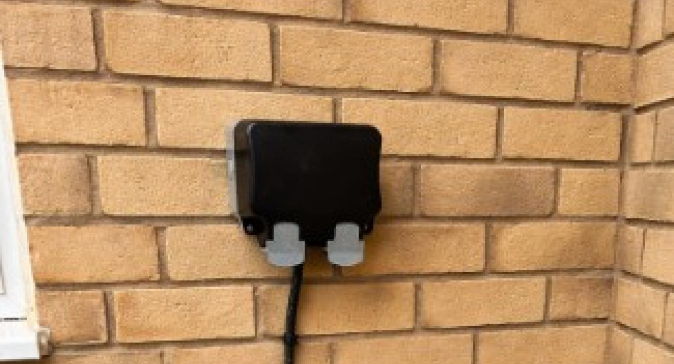 A Smarter Garden Setup – Weatherproof Outdoor Socket Installation in Kempston