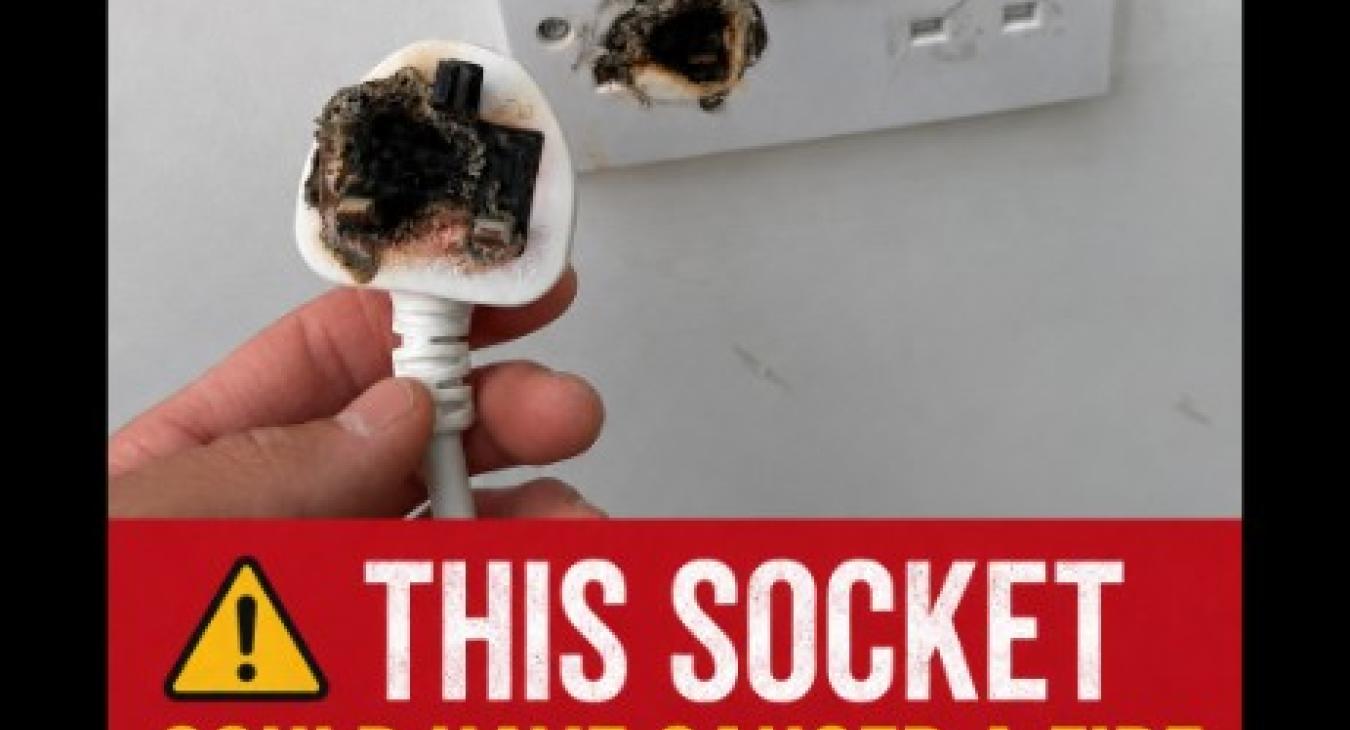 Summer Electrical Safety Warning in Bedford – Preventing Overheating Sockets & Fire Risks 