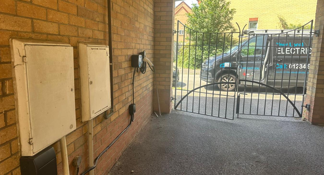 EV Charger Installation in Howes Drive, Marston Moretaine